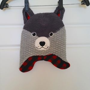 Kids Winter Bear Hat